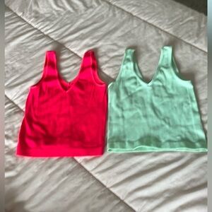 Rue 21 Size Small Fitted Crop Tanks